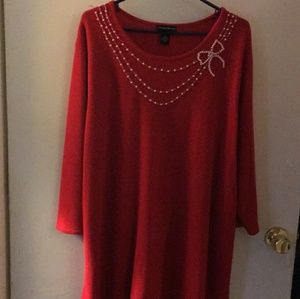 Red Holiday sweater